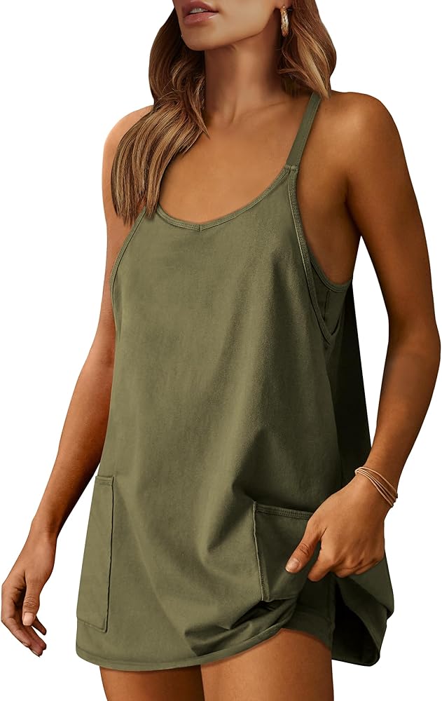 athletic dresses with built in shorts Women's Tennis Dress with Built-in Shorts Scalloped Aqua Golf Dress Ra Attraco