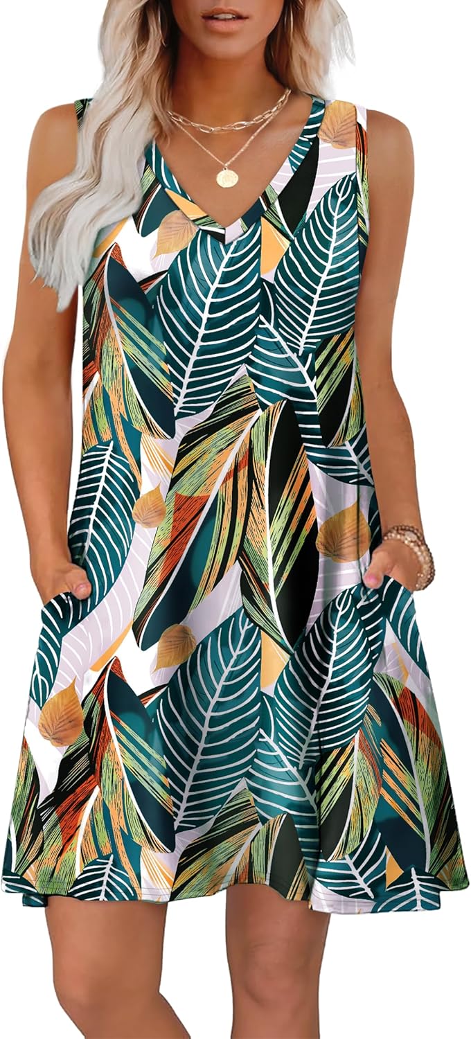 Casual Summer T-Shirt and Midi Dresses cover photo collage