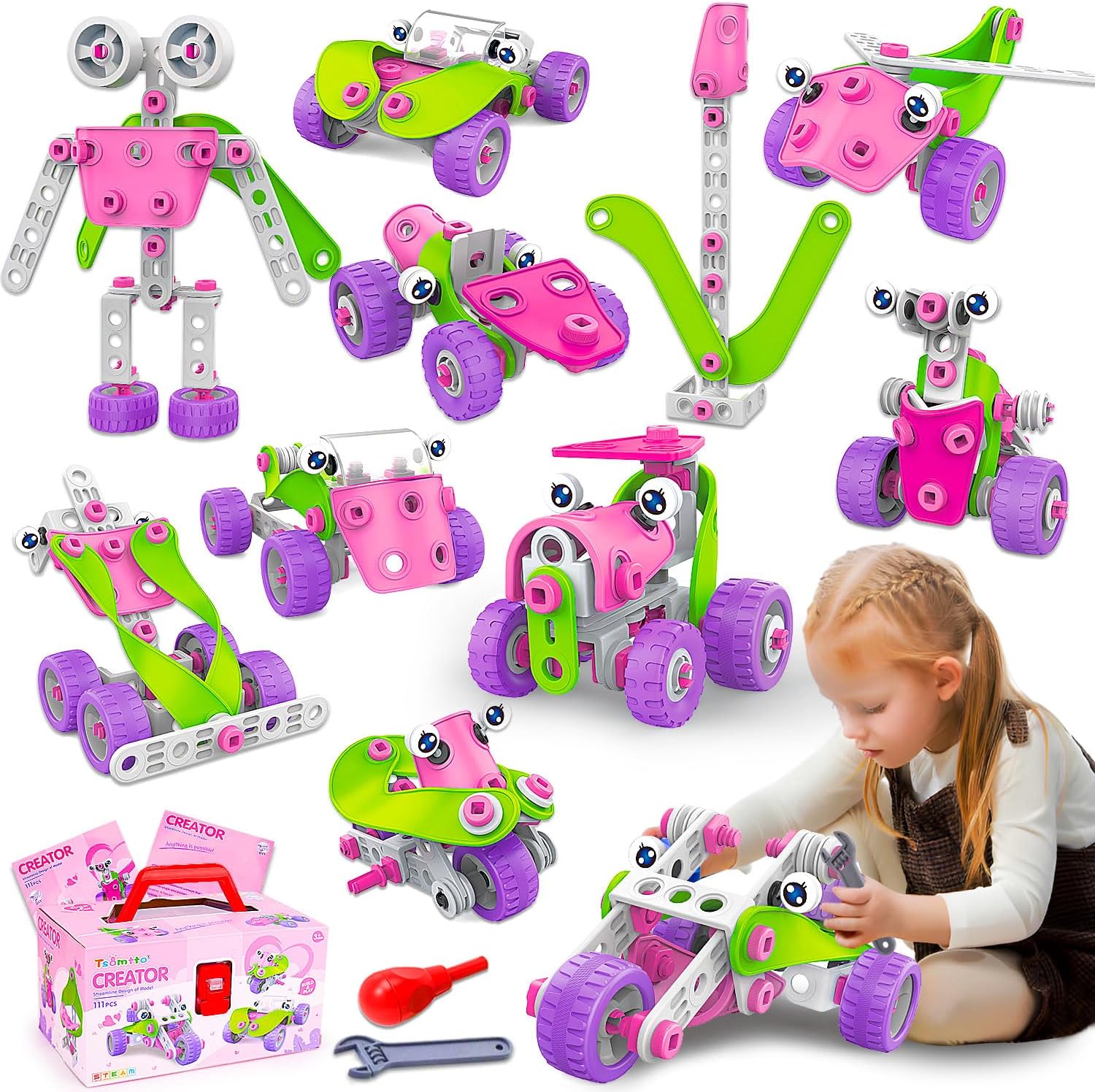 ⭐Top 15 birthday gifts for girly girls (age 5 - 10) cover photo collage