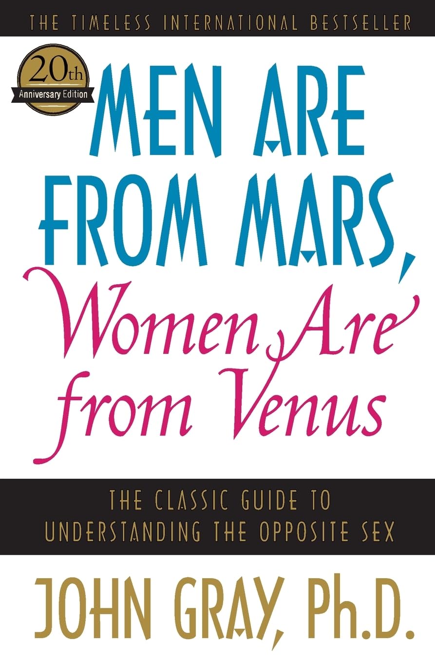 Relationship resources around Men Are from Mars, Women Are from Venus: The Classic Guide to Understanding the Opposite Sex cover photo collage