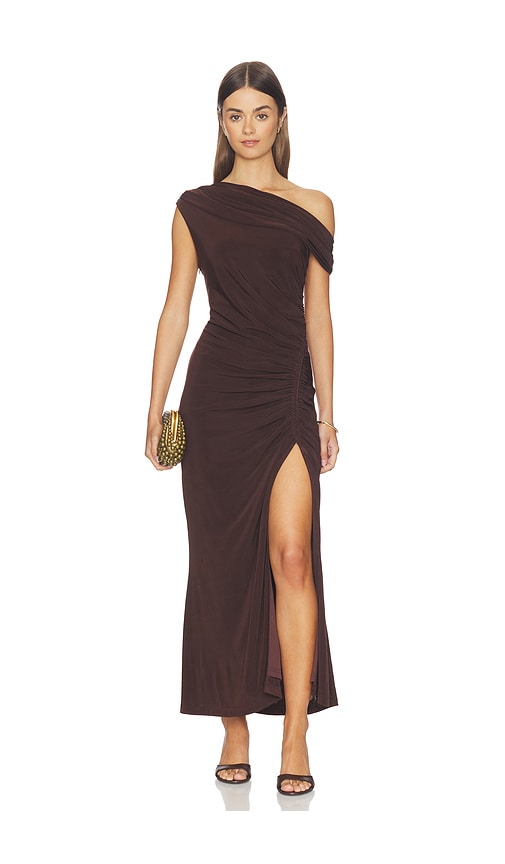 ELLIATT Simone One Shoulder Maxi Dress