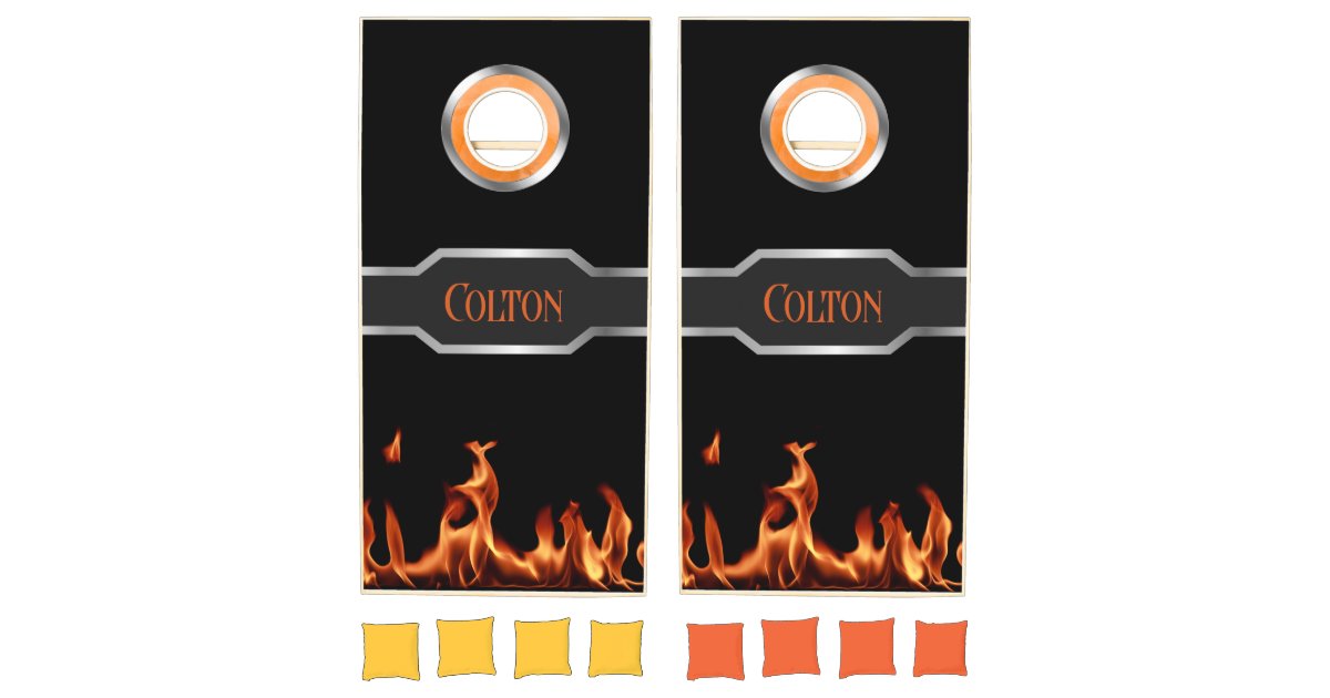 Custom Cornhole Boards for Tailgates, Backyards & Outdoor Fun! cover photo collage