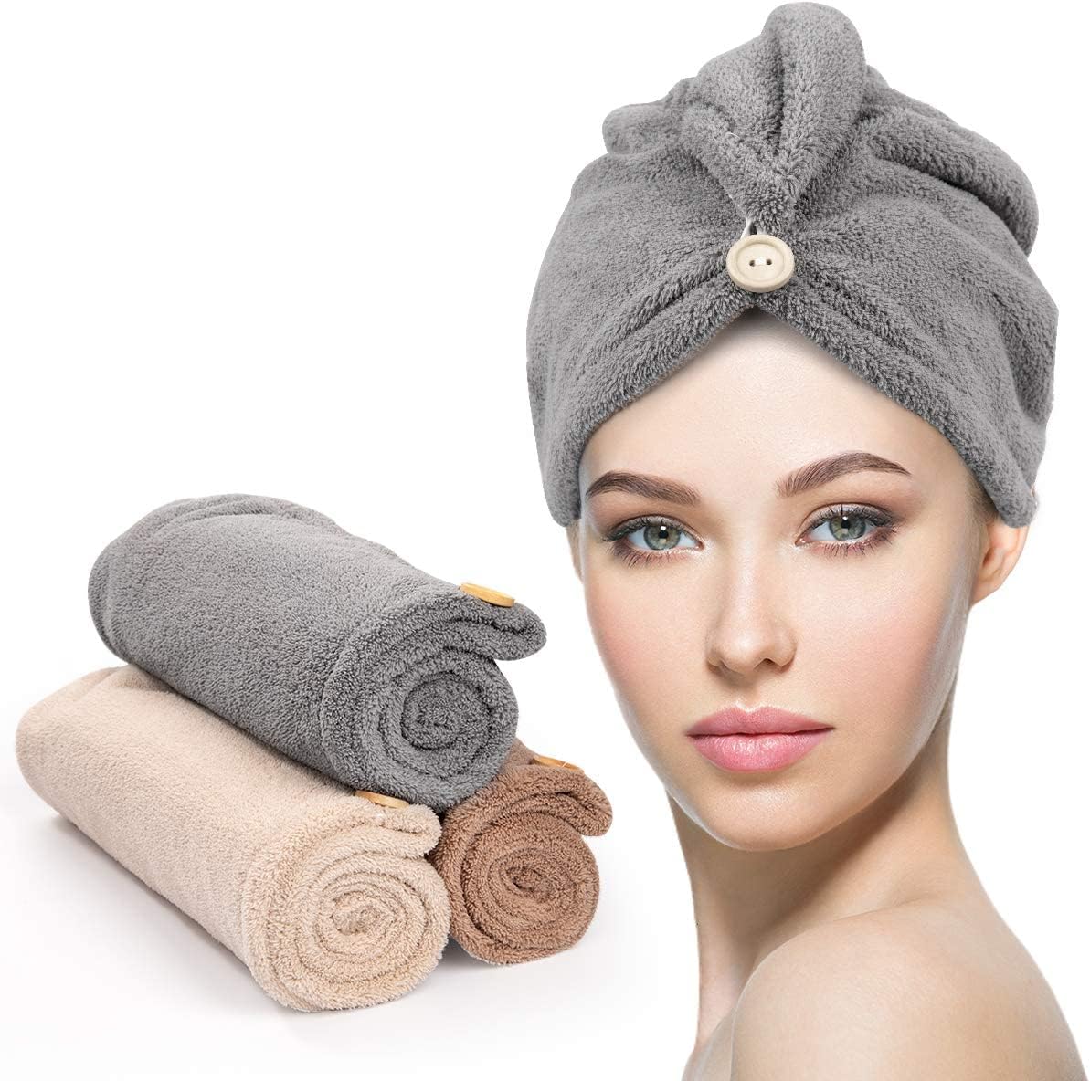 "My real routine for defined, voluminous, and frizz-free curls" cover photo collage