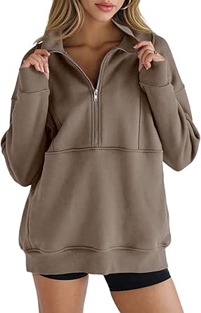 Top 10 Cropped Half Zip Fleece Hoodies cover photo collage
