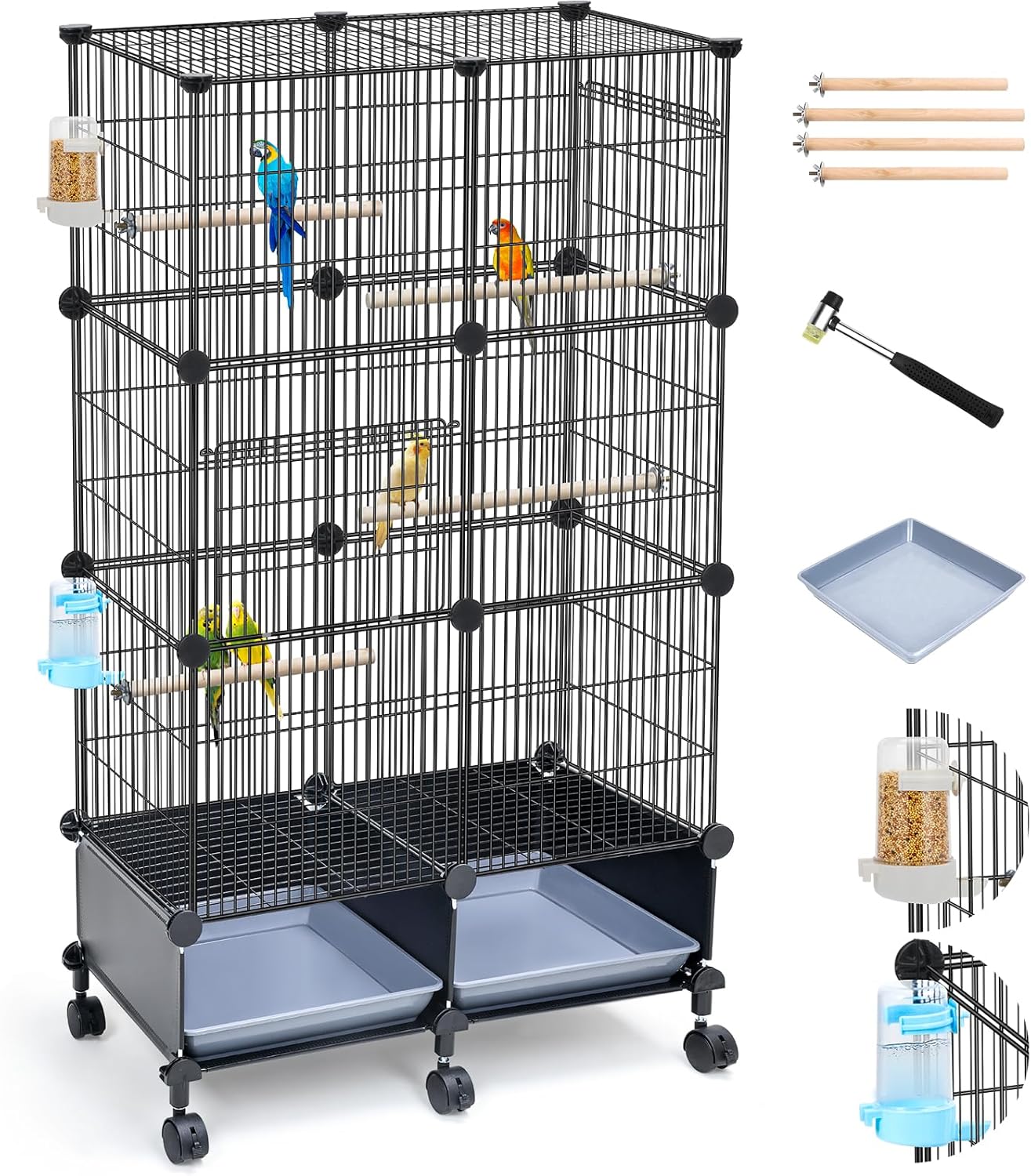 Budgie Necessities!! cover photo collage