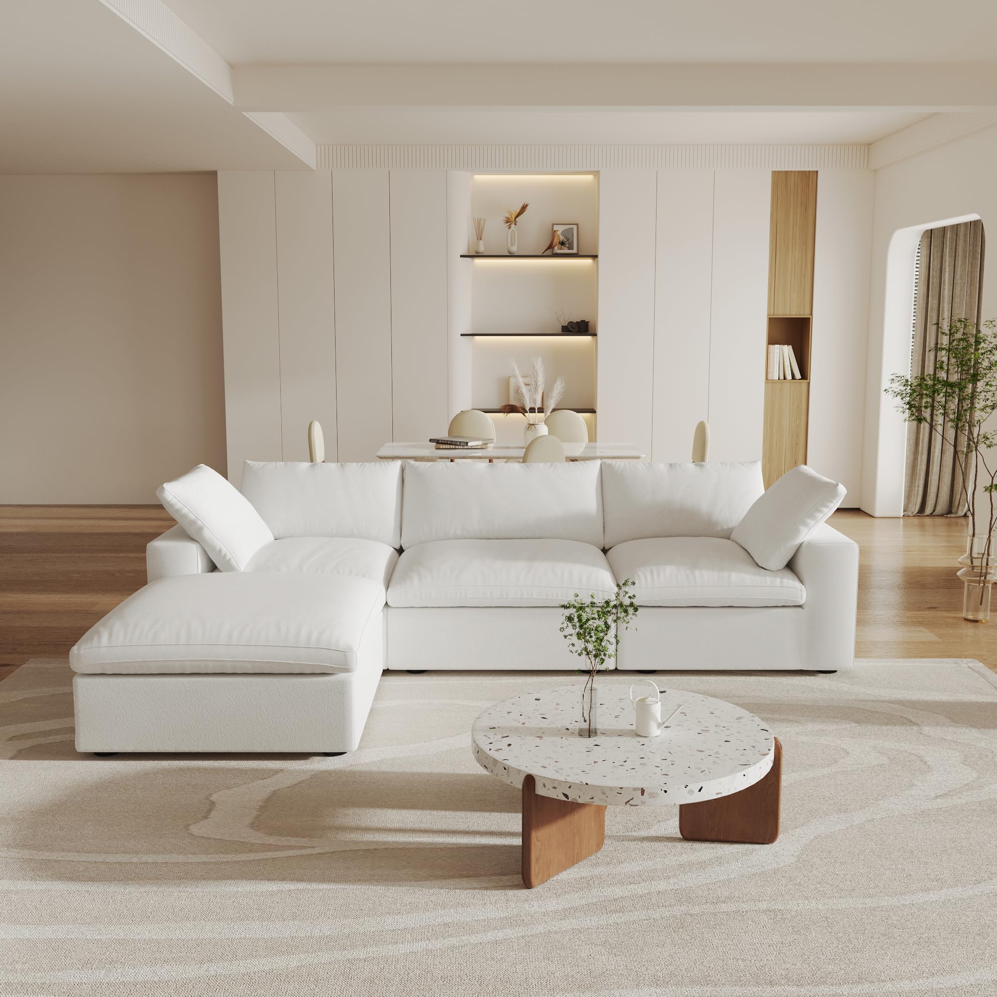 The Living Room Glow-Up: 30 Genius Fixes for a Cold, Uninviting Space cover photo collage