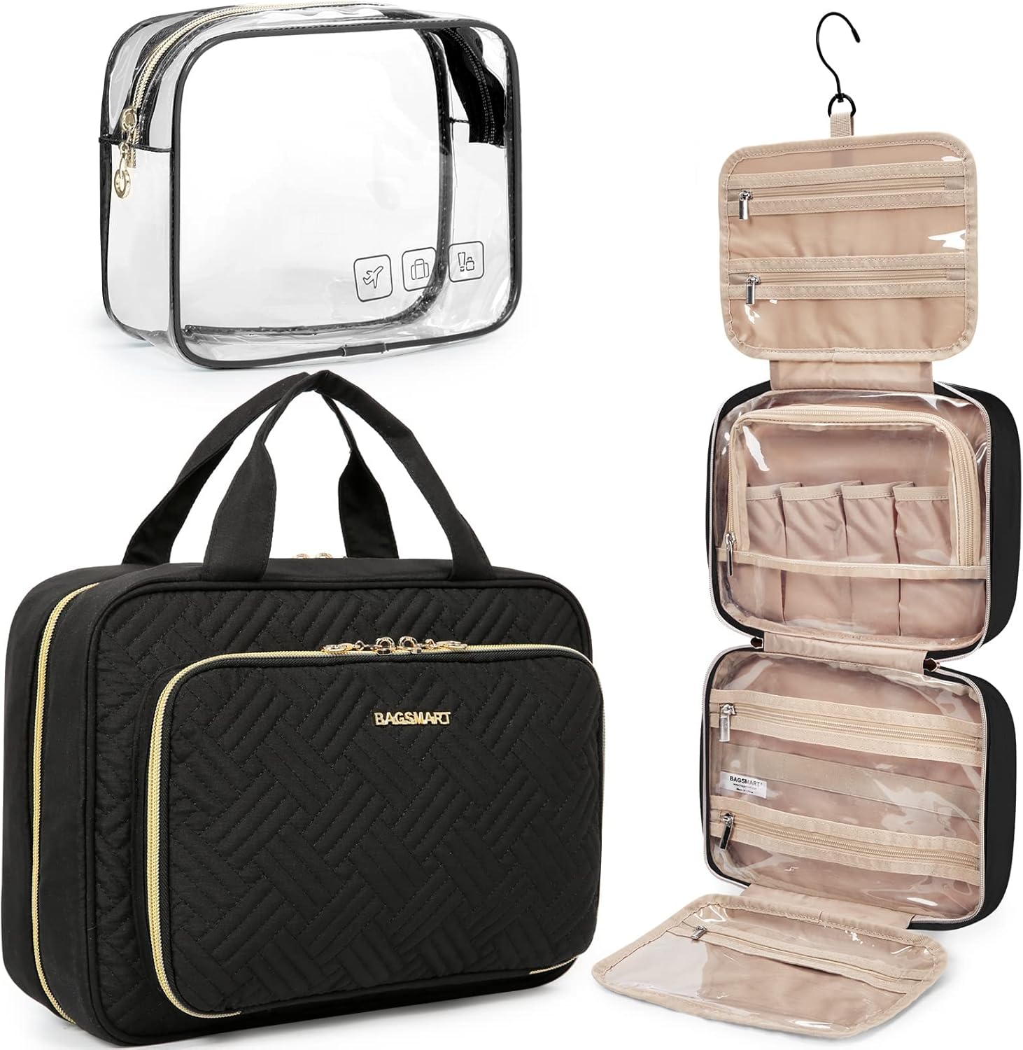 Special travel toiletry bag collection cover photo collage