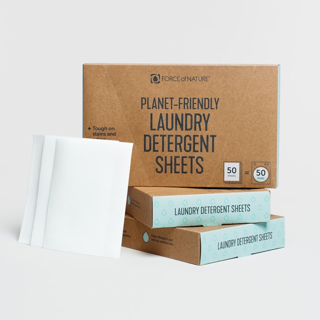 Everyday Clean Laundry Essentials cover photo collage