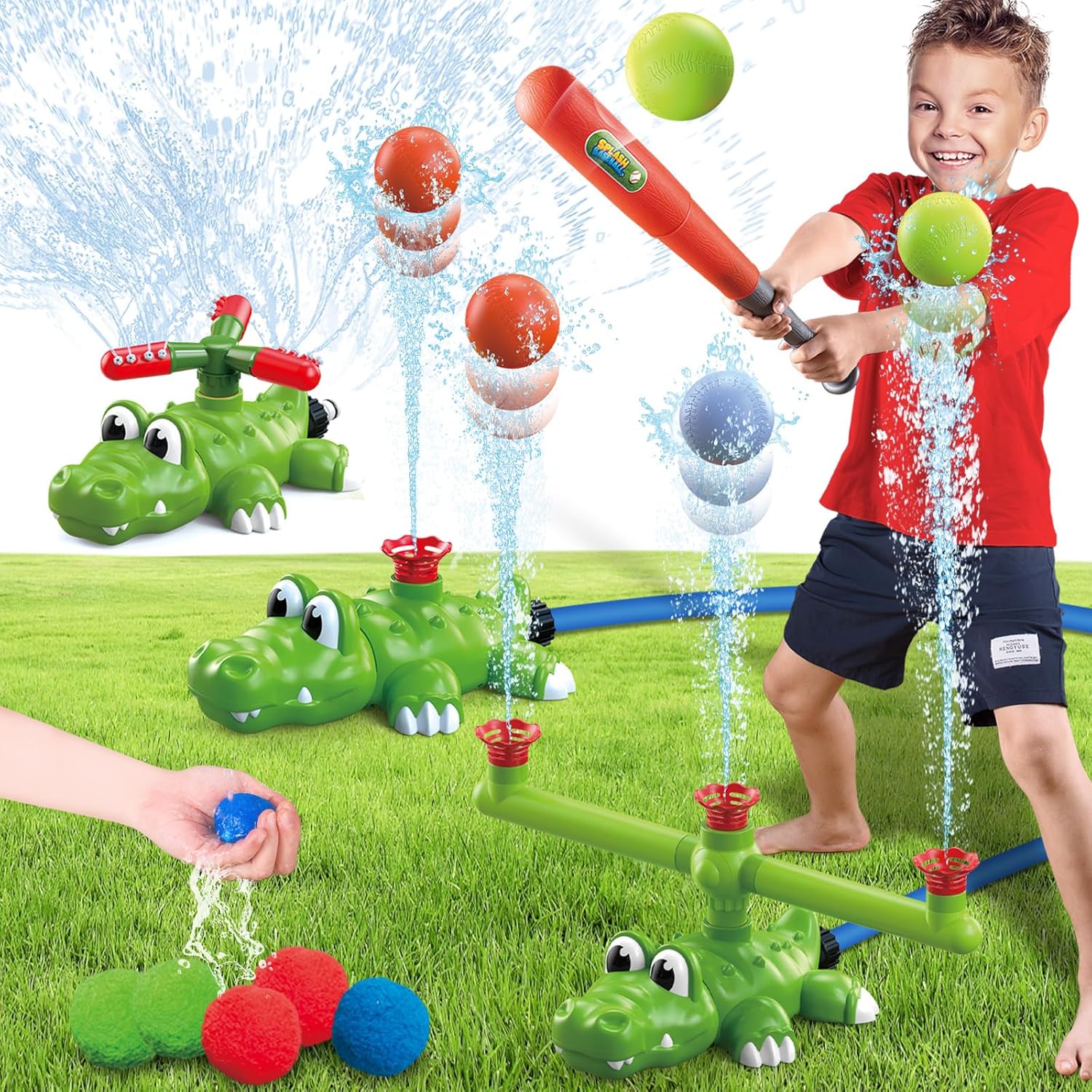 Toddler Summer Outdoor Playtime cover photo collage