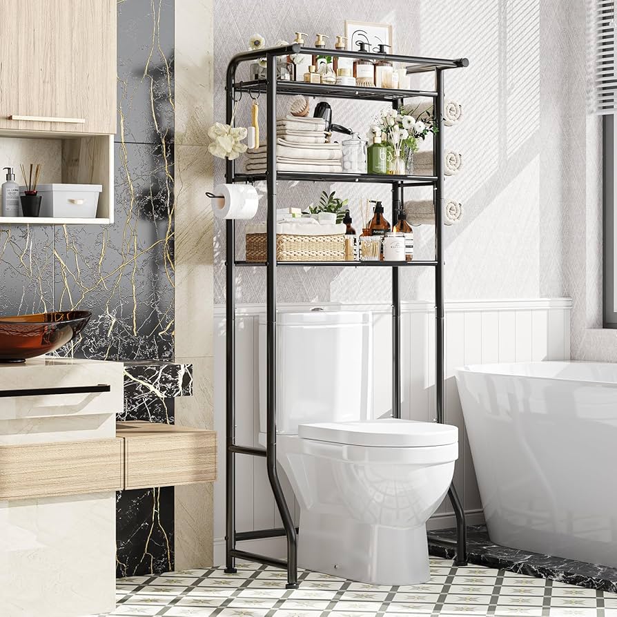 🛁 Real Fixes for Messy Bathrooms: 30 Bestselling Products That Actually Create Space cover photo collage