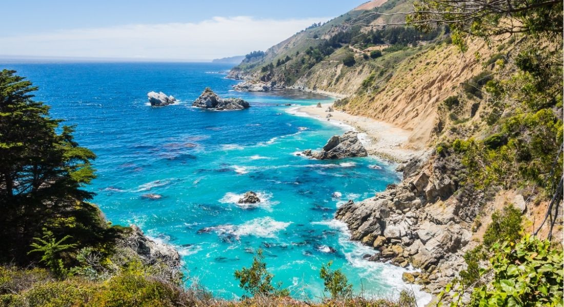 Best places to visit in California cover photo collage