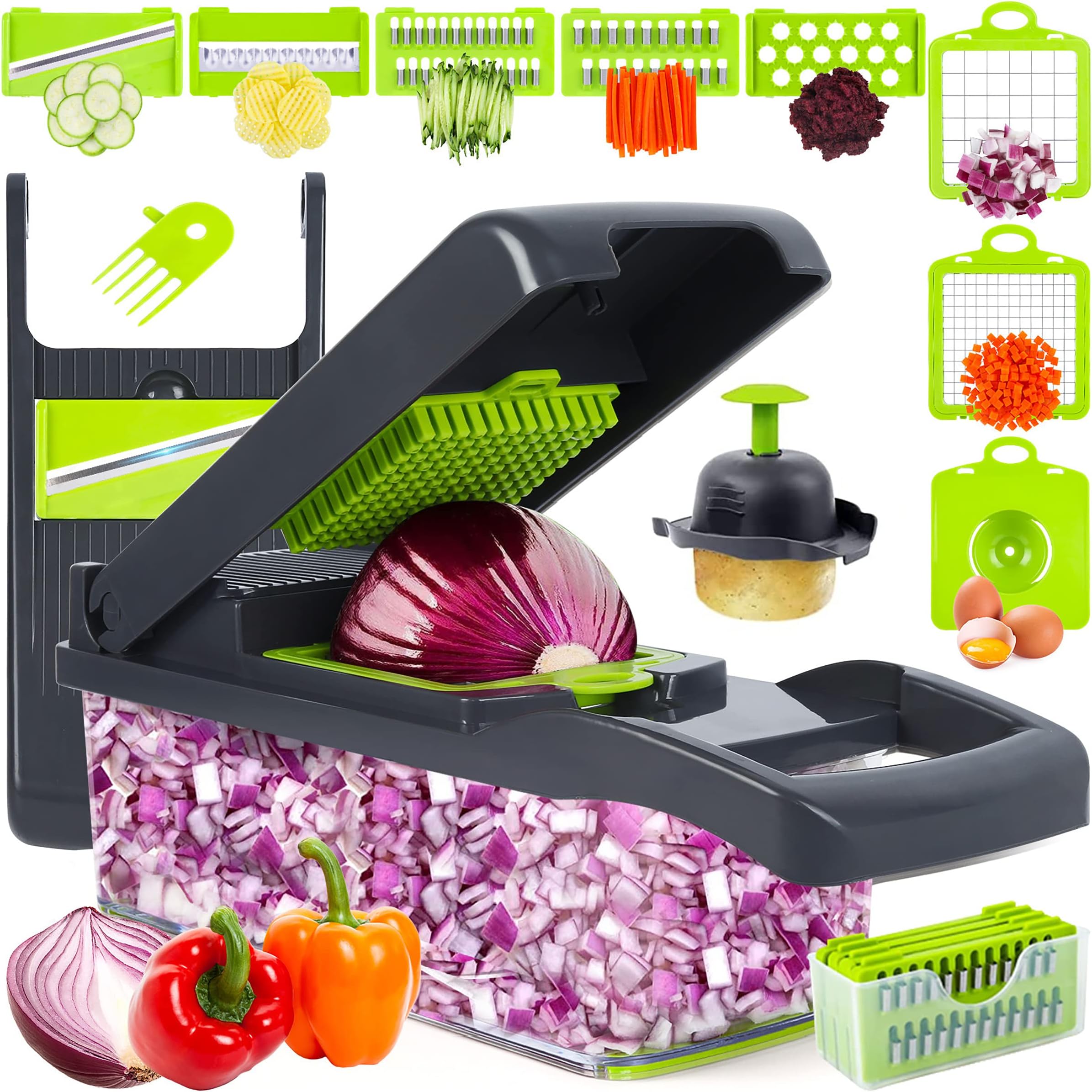 The Low-Clutter Kitchen: 30 Smart Amazon Kitchen Bestsellers That Solve Invisible Chaos cover photo collage
