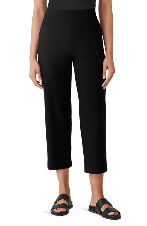 Caslon Easy Straight Leg Crop Pants