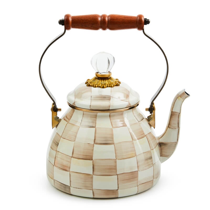 Nancy Meyers Kitchen Finds: Cozy Stoneware, Olive Wood & Check Linens cover photo collage