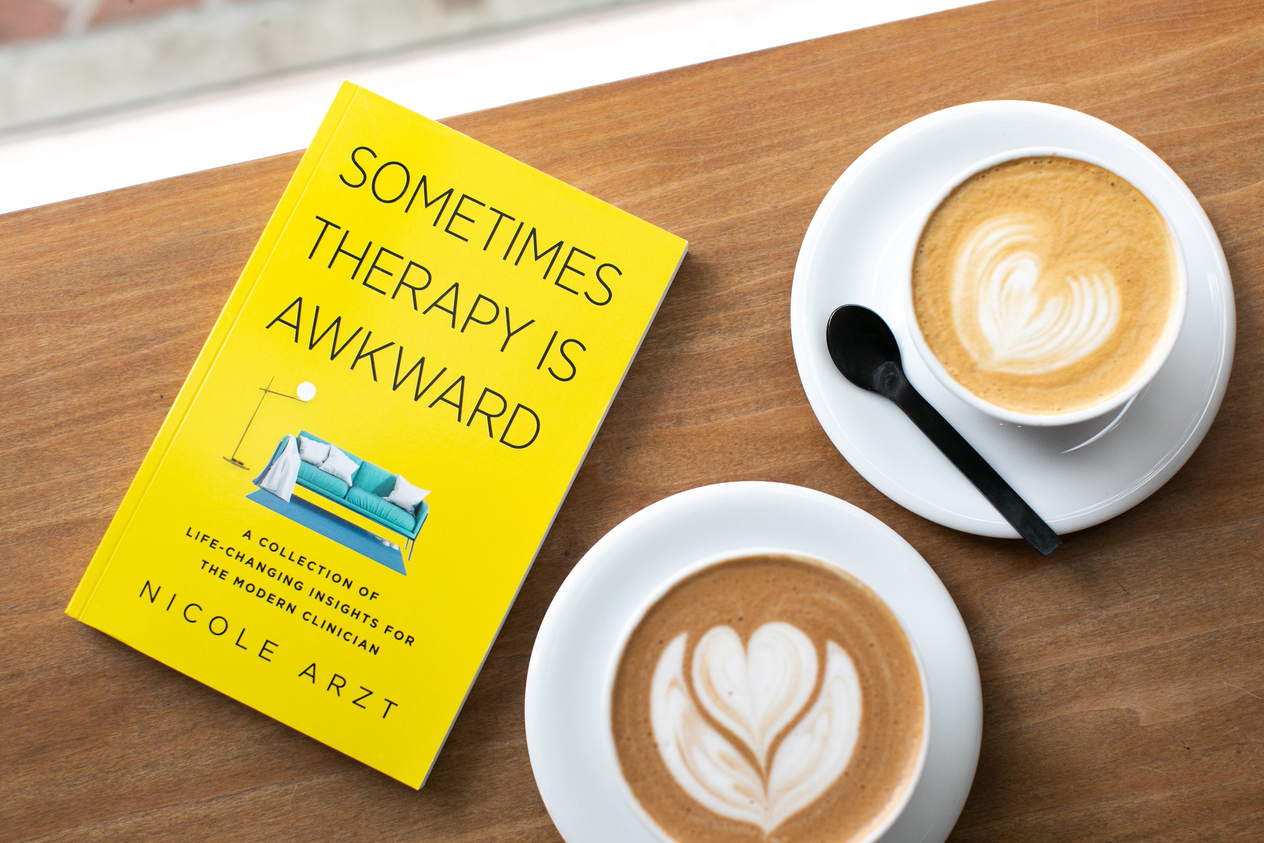 My therapist must haves - books, office, and more! 💻 cover photo collage