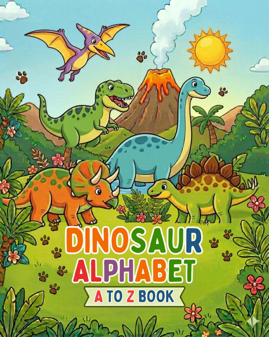 Animals Colouring Book cover photo collage
