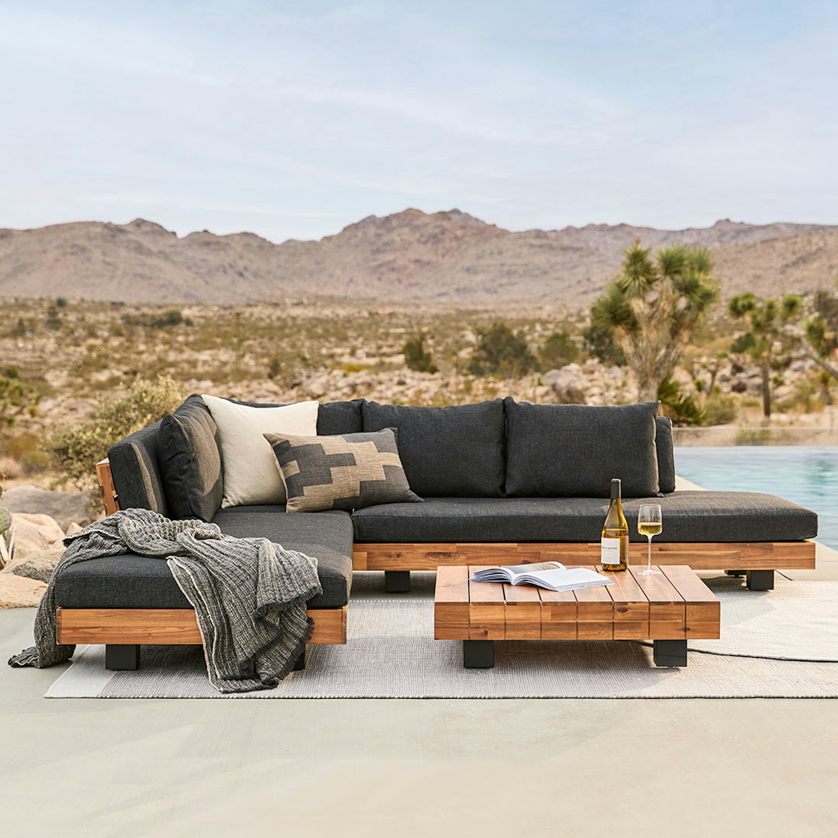 Luxury Backyard Patio Ideas | Outdoor Furniture & Pool Decor 💗🌴 cover photo collage