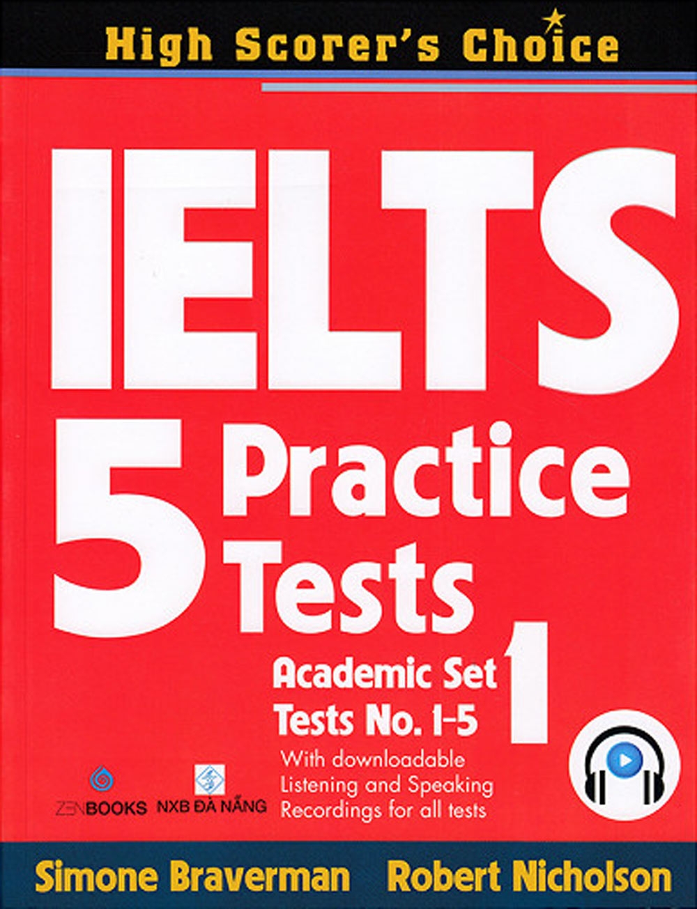 Free PDF - IELTS 5 Practice Tests, Academic Set 1: Tests No. 1-5