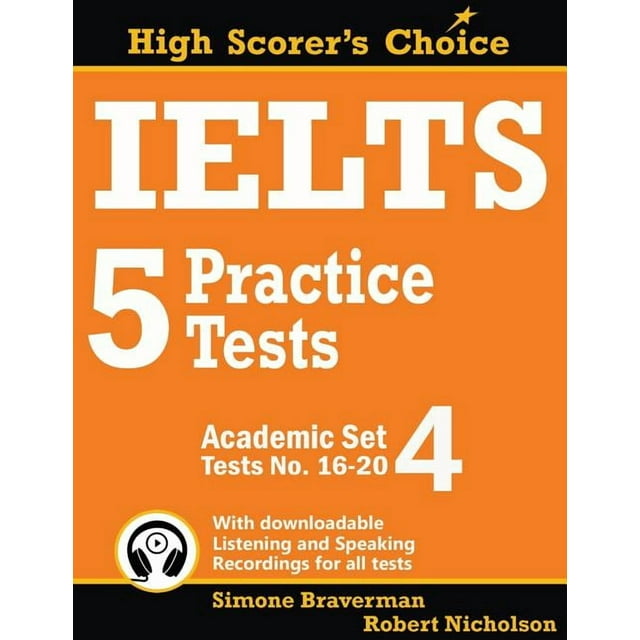 Free PDF - IELTS 5 Practice Tests, Academic Set 1: Tests No. 1-5