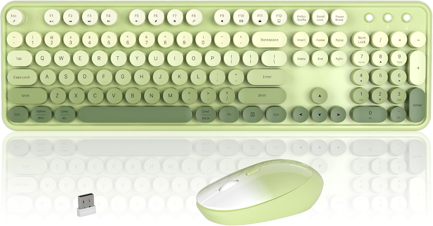 WFH Green Girlies Must Haves 💻 🤑💚 cover photo collage
