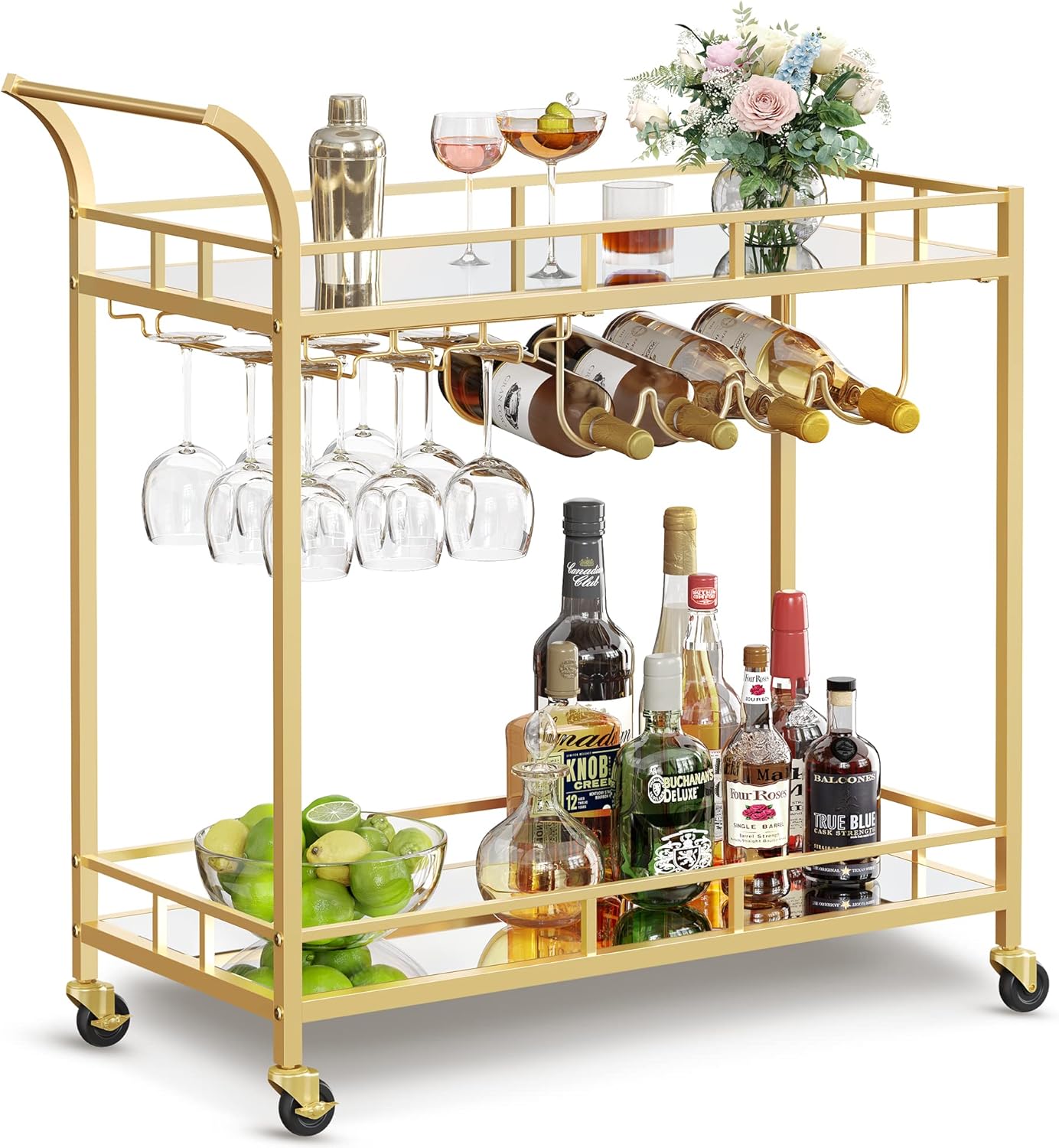 Girly Glam Bar Cart⭐️🍸 cover photo collage