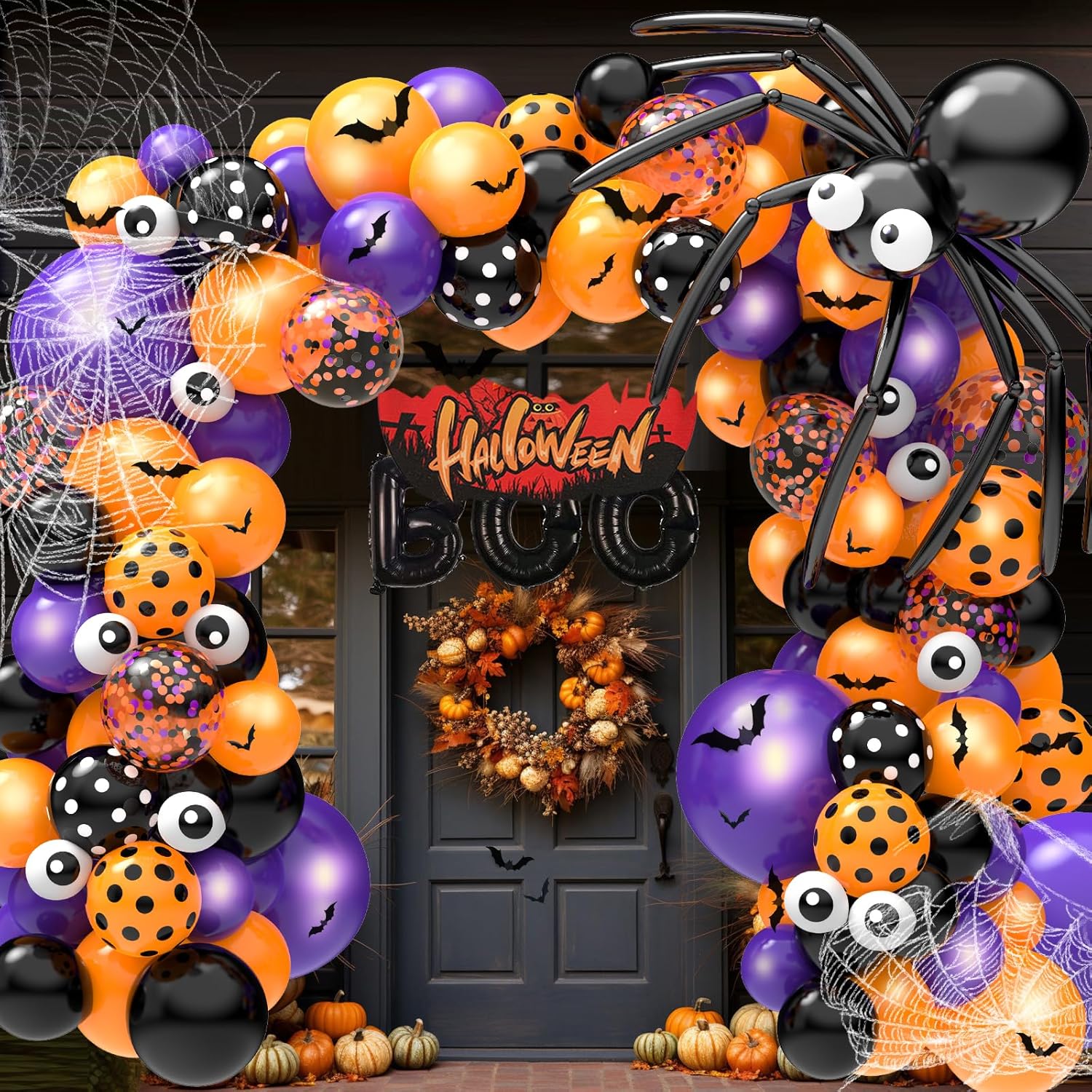Halloween Decor: Party + Home cover photo collage