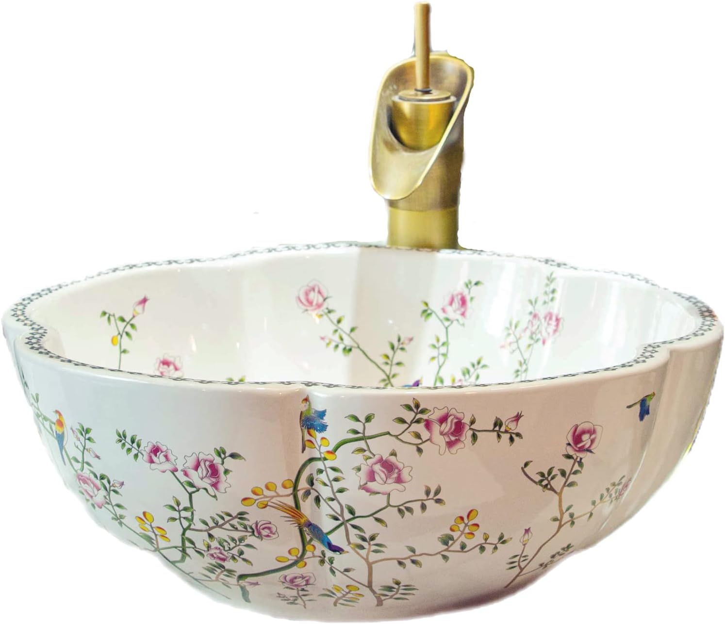 Everything I used to decorate my vintage-inspired bathroom cover photo collage
