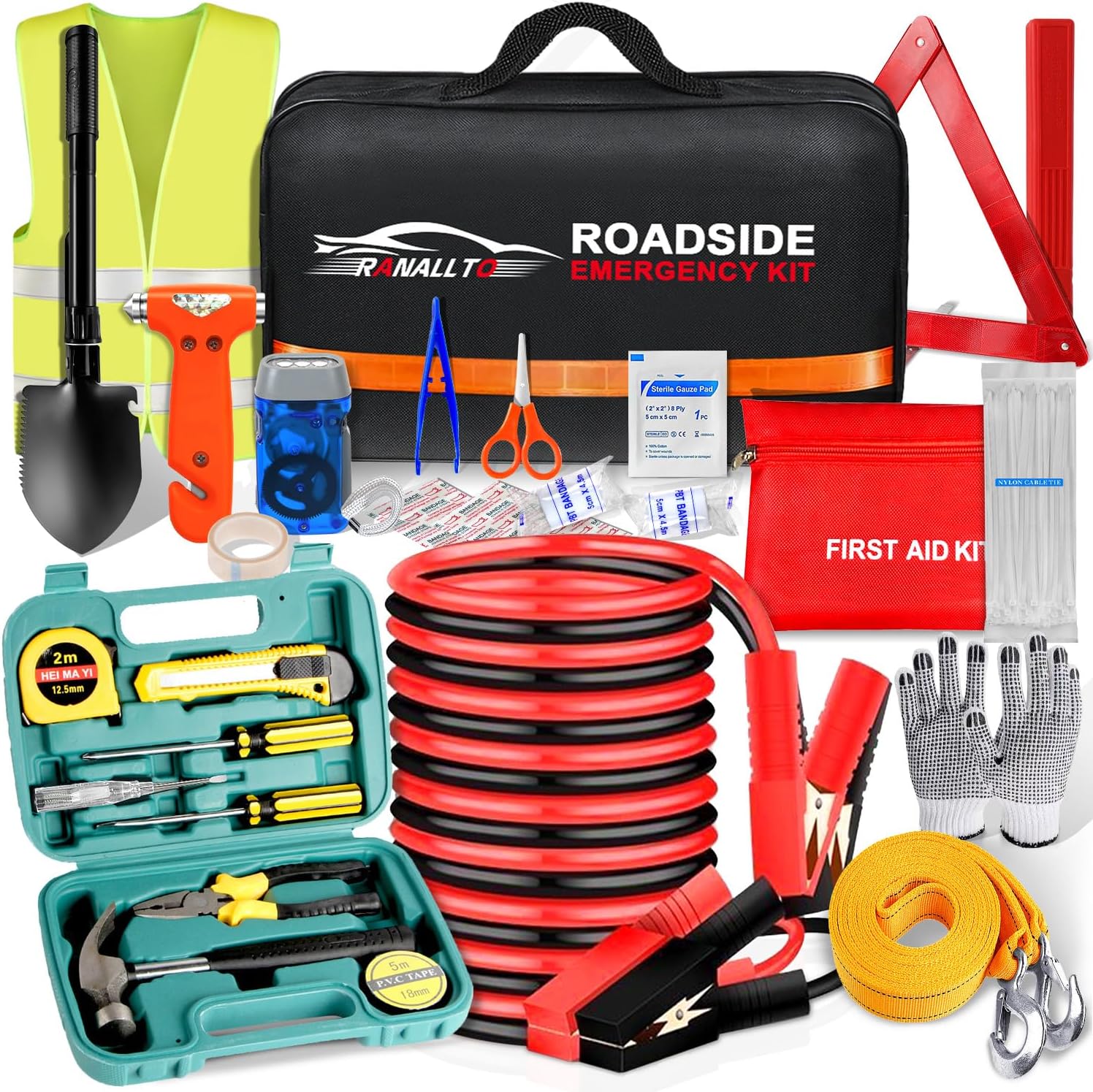 Car Emergency & First-Aid Kit Essentials: Top Amazon Picks for Florida Drivers cover photo collage