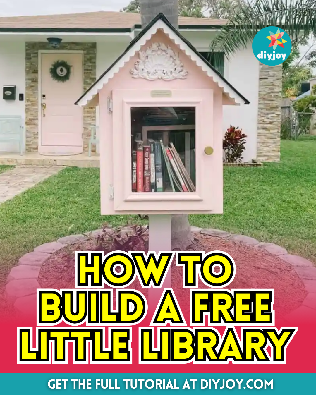 My new Little Free Library! cover photo collage