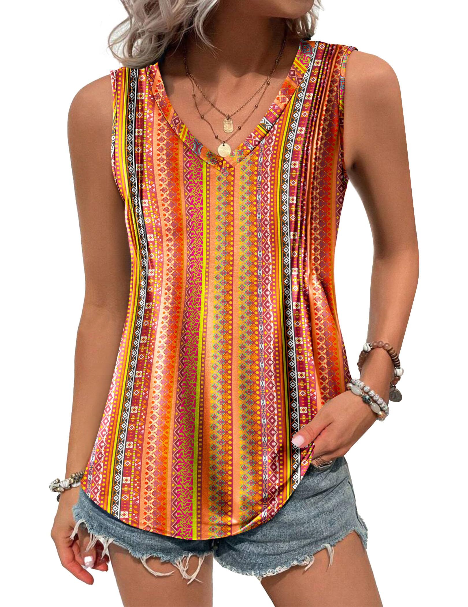 V-Neck Tanks Dressy Enough to Wear Straight to the Office cover photo collage