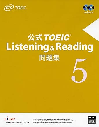 Free PDF - Official TOEIC Listening & Reading exercise book Vol.5
