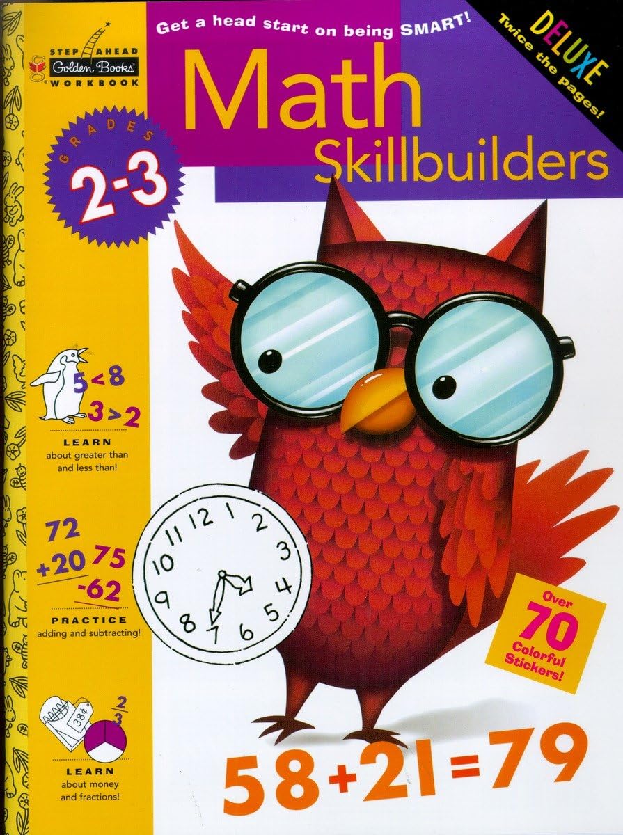 PDF Free - Math Skillbuilders (Grades 2 - 3) (Step Ahead) and Complementary Workbooks cover photo collage