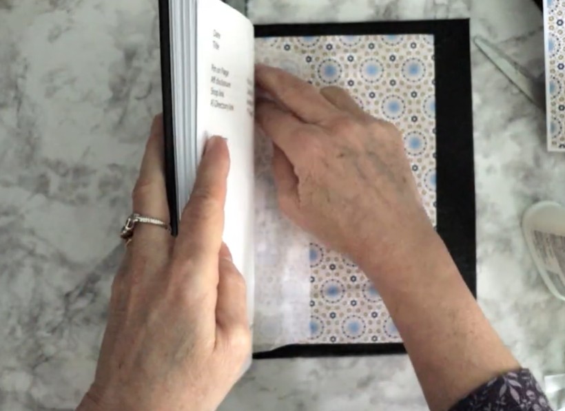 How To Make A Handmade Book Or Junk Journal cover photo collage