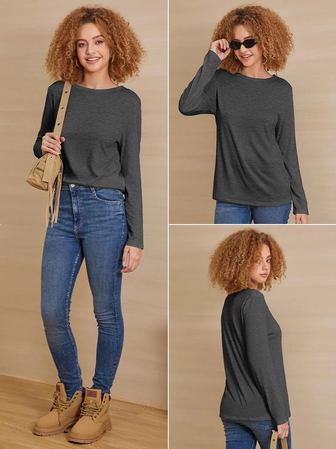 Long Sleeve Basic Tees That Are Simple, Cute, and Versatile cover photo collage