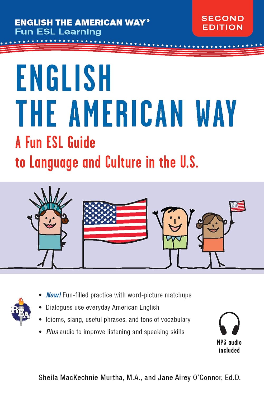 PDF Free - English the American Way: A Fun ESL Guide to Language & Culture in the U.S. w/Audio CD & MP3 (English as a Second Language Series) learner bundle cover photo collage