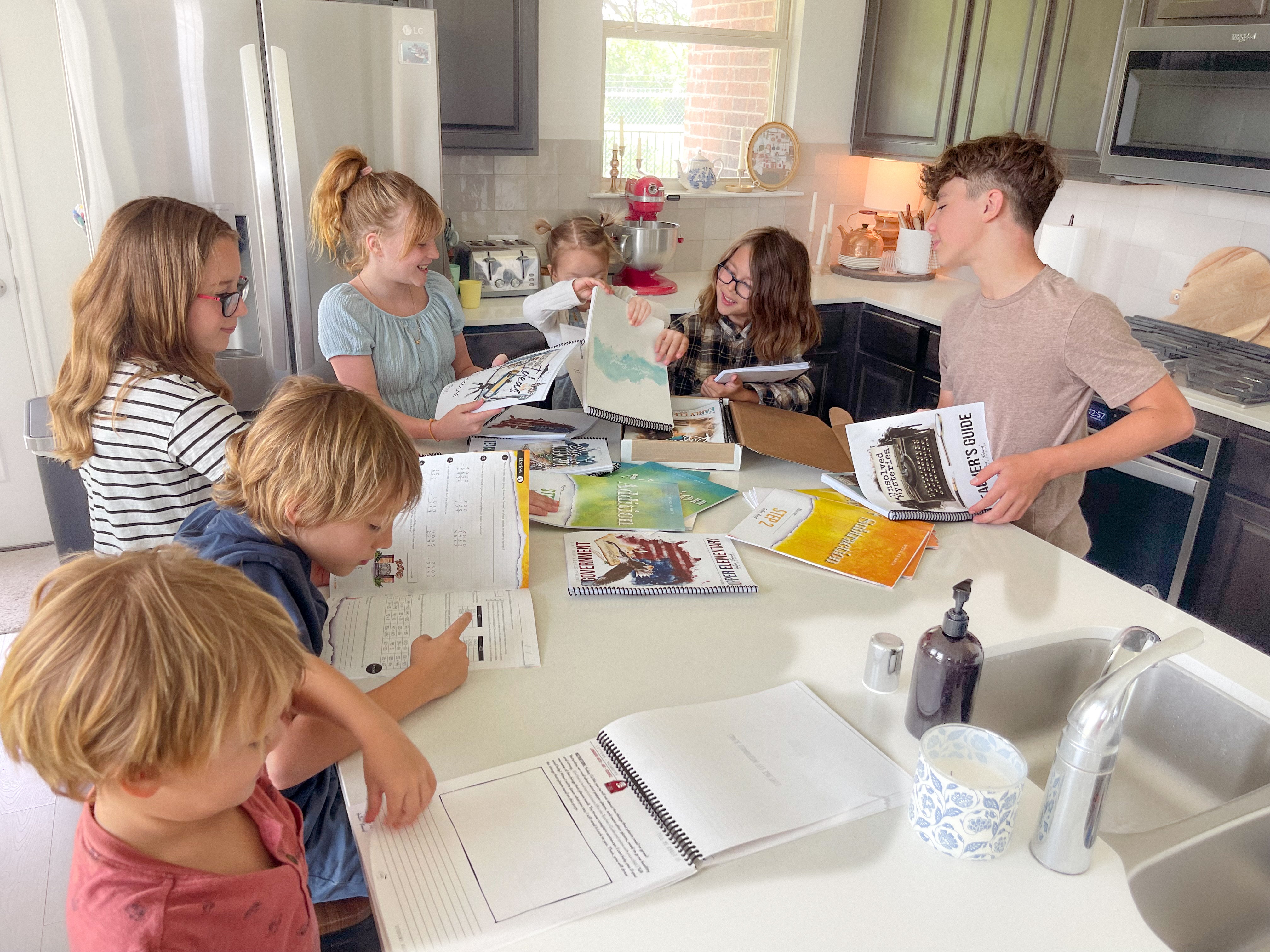 Homeschooling Supplies You Actually Need cover photo collage