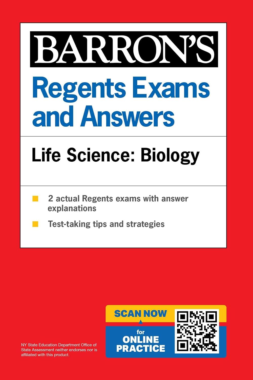 Save & Read - Regents Exams and Answers: Life Science: Biology, 1st Edition (Barron's New York Regents) cover photo collage