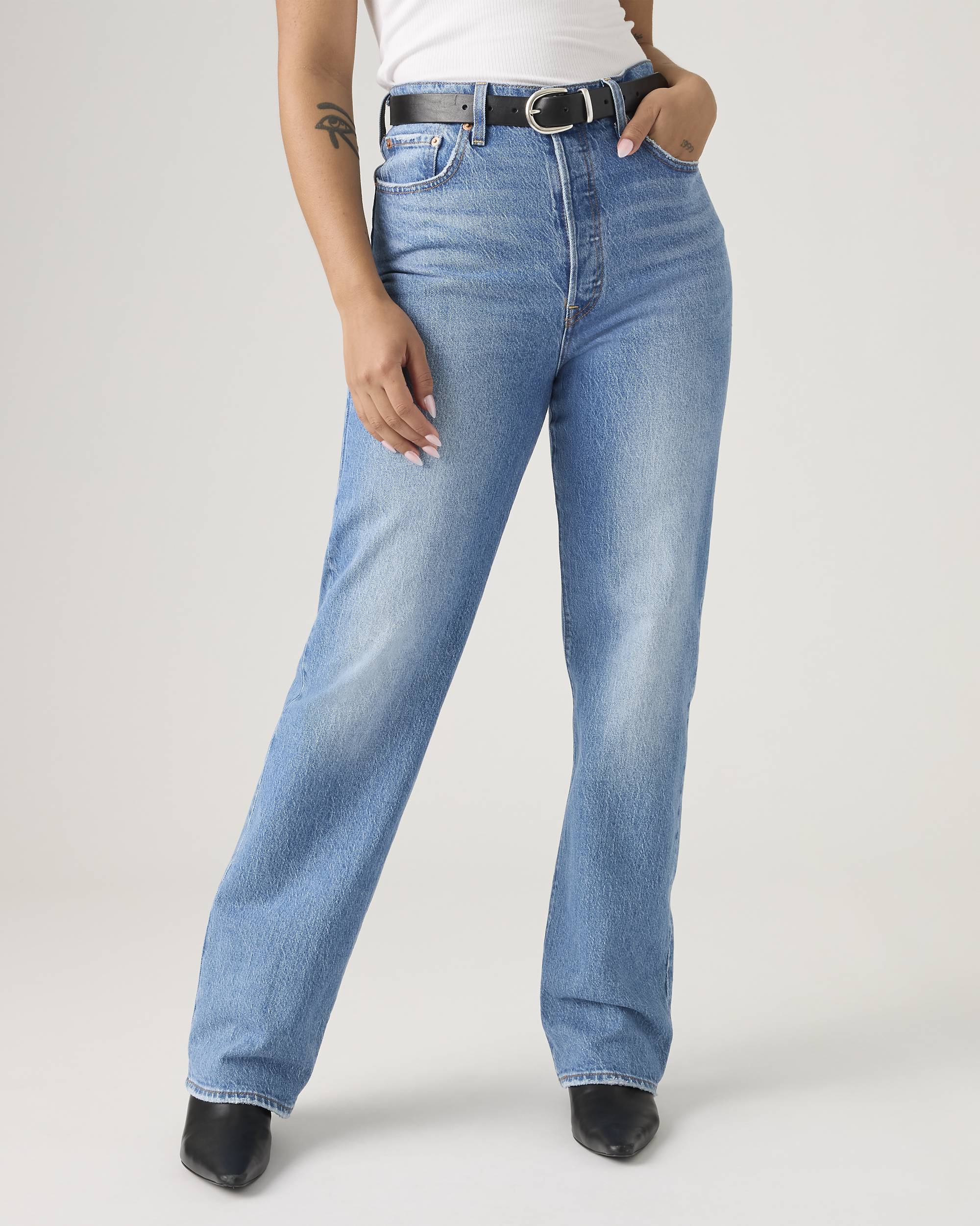 The Denim I Actually Reach For👖 cover photo collage
