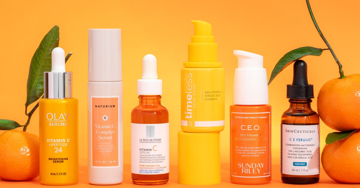 Skin care essentials before the make-up cover photo collage
