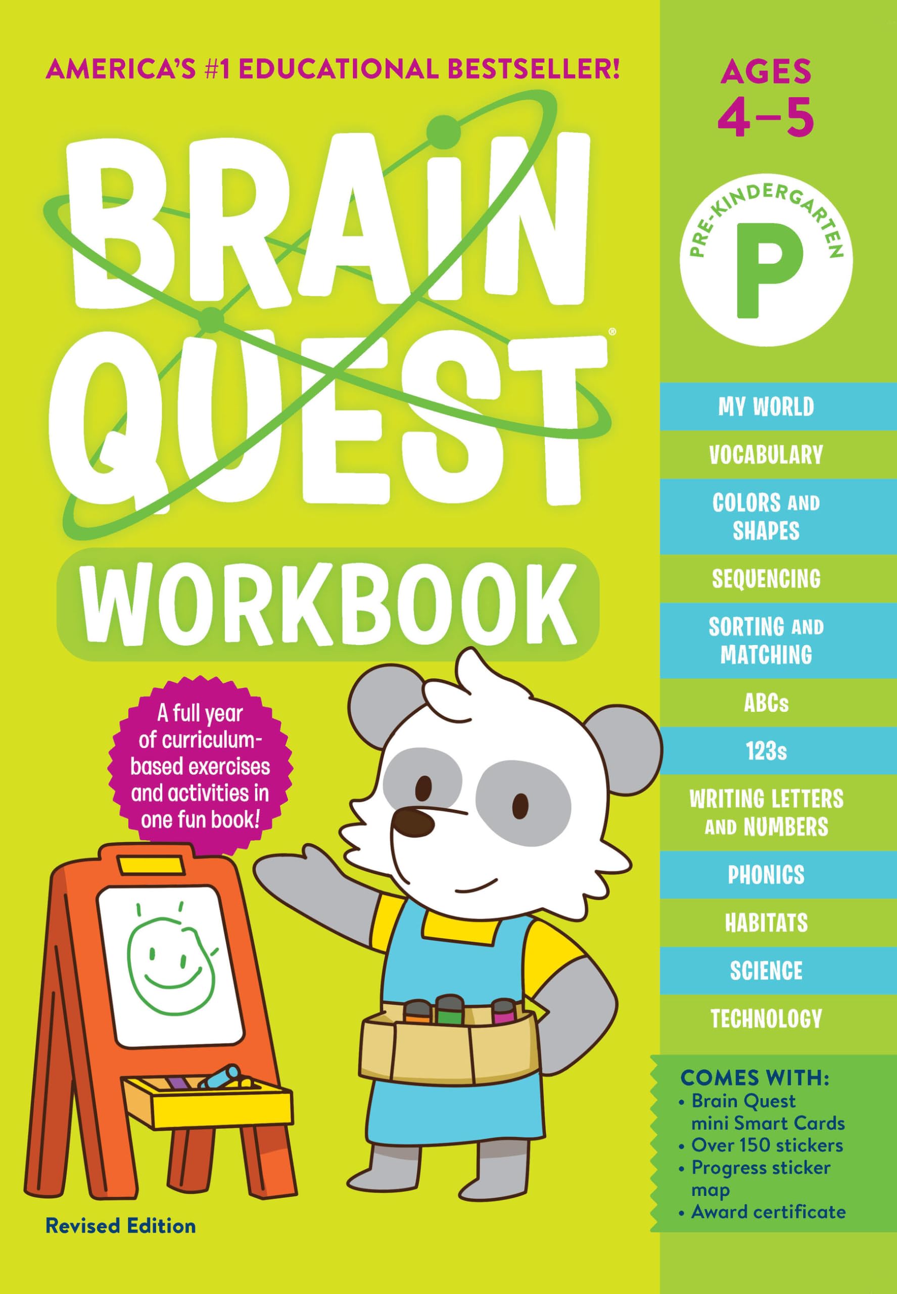 PDF Free - Brain Quest Workbook: Pre-K Revised Edition early learning companions cover photo collage