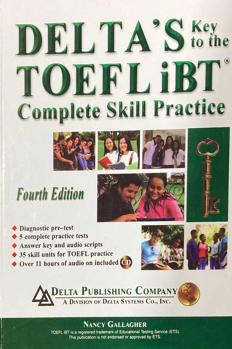 Download - Delta's Key to the TOEFL Test study companions and alternatives cover photo collage