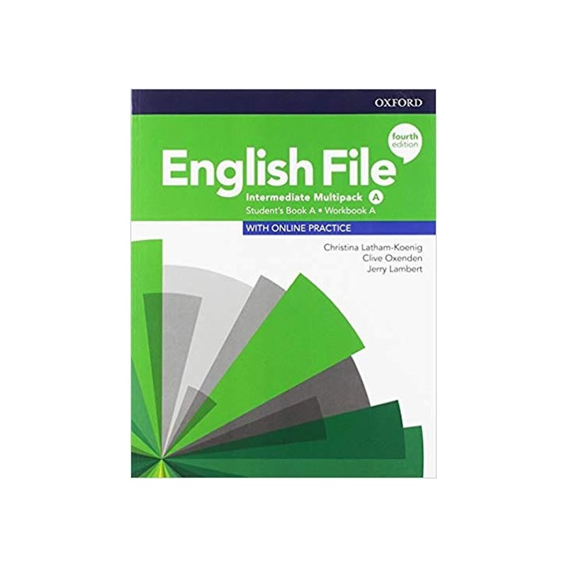 Read Online - English File 4th Edition Intermediate. Multipack A classroom companions cover photo collage