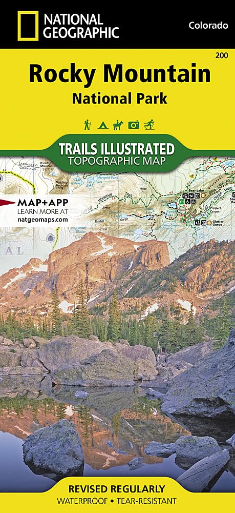 Save & Read - Rocky Mountain National Park: The Complete Guide: (Color Travel Guide) trip companions cover photo collage