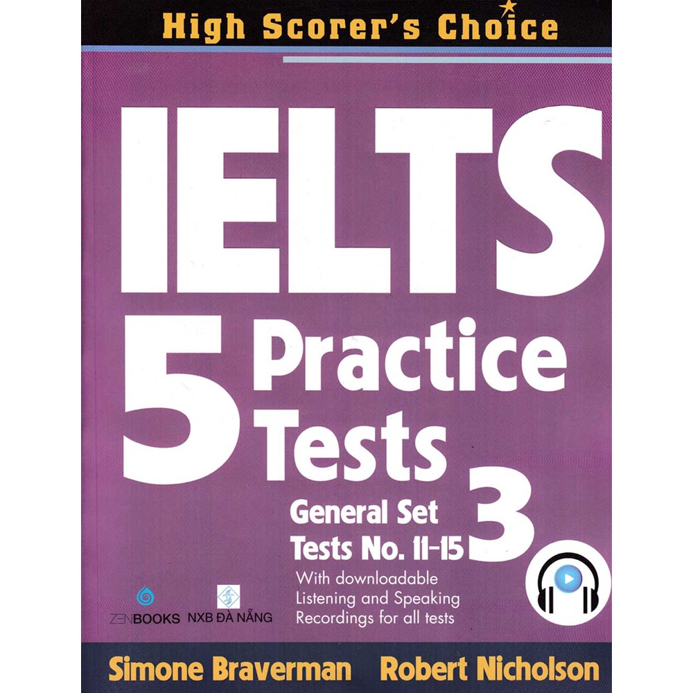 Free PDF - IELTS 5 Practice Tests, General Set 1: Tests No. 1-5