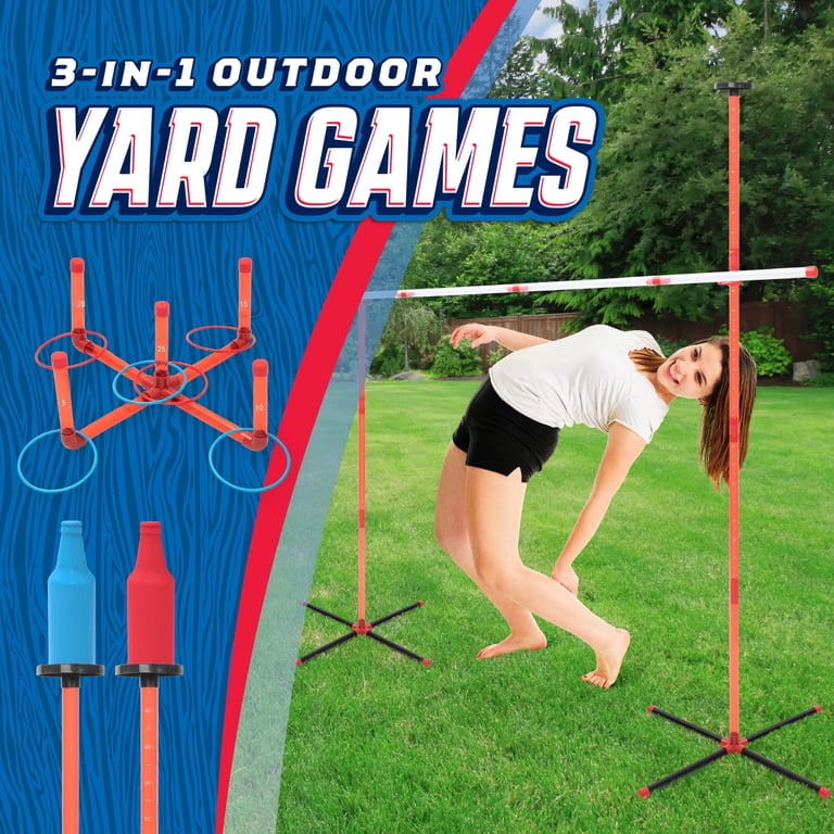 Fun outdoor games cover photo collage