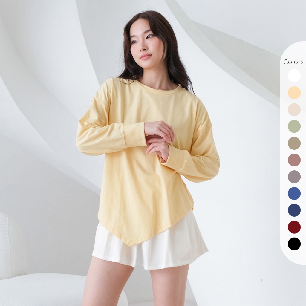 Kaos Basic | Adem. Nyaman. Dipake Terus. cover photo collage