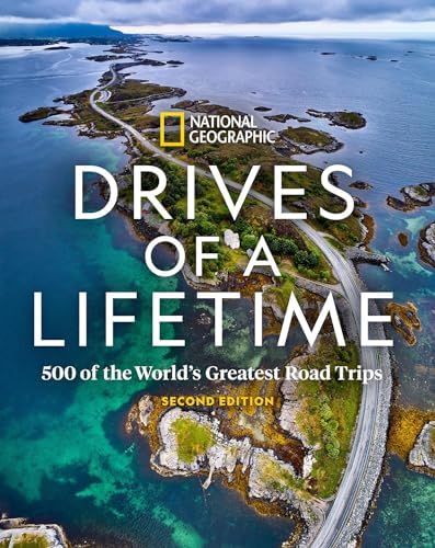 Read Free - Lonely Planet Epic Drives of the World road-trip companion collection cover photo collage
