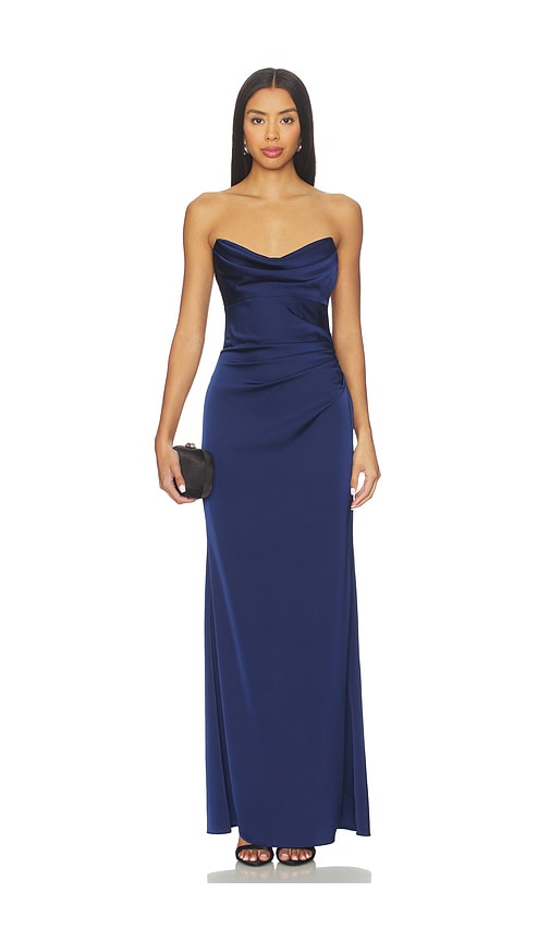 Katie May x REVOLVE Taylor Gown in navy