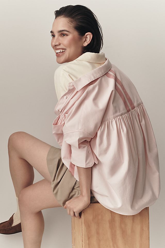 Mabel Boxy Oxford Shirt by Maeve