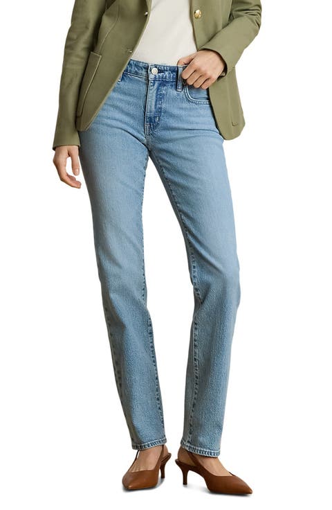 Lauren Ralph Lauren Straight Leg Jeans
